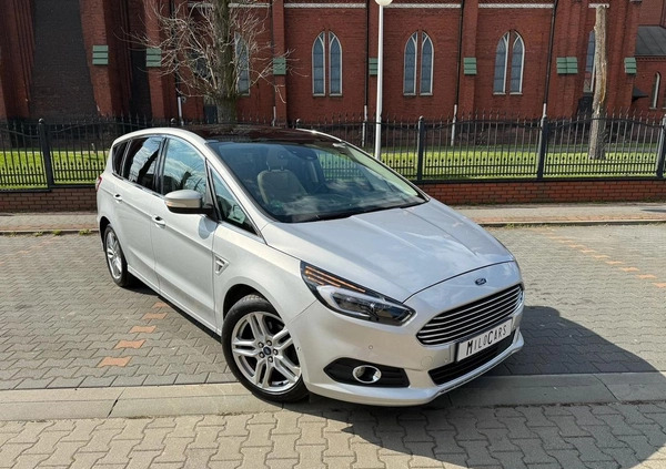 Ford S-Max cena 77600 przebieg: 182000, rok produkcji 2018 z Nowy Tomyśl małe 172